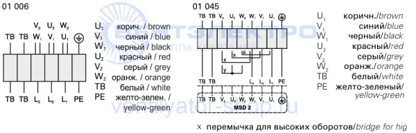 Электрическая схема подключения Розенберг DHW 500-4 D 